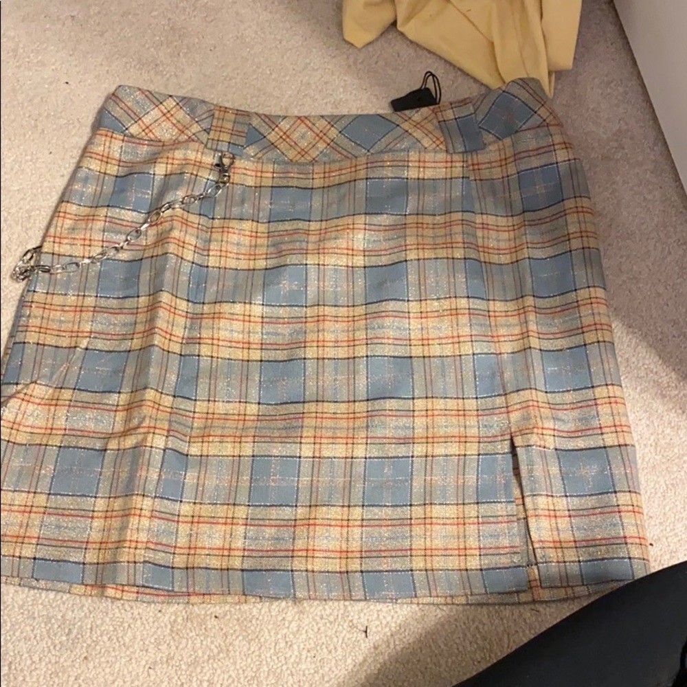 No one cares mini skirt